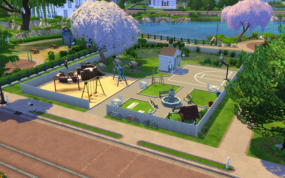 تصاویری از محیط بازی sims 4